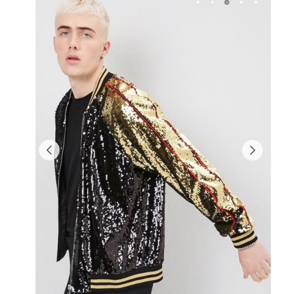 gold sequin jacket forever 21